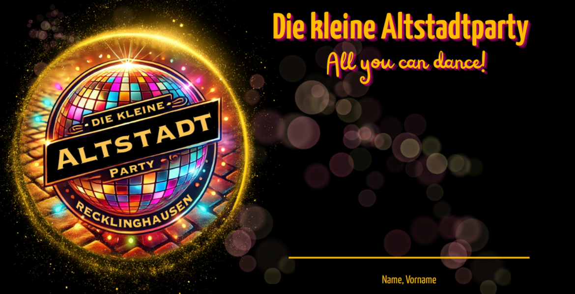 Tickets Die kleine Altstadtparty, März in Recklinghausen